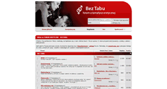 Desktop Screenshot of beztabu.com